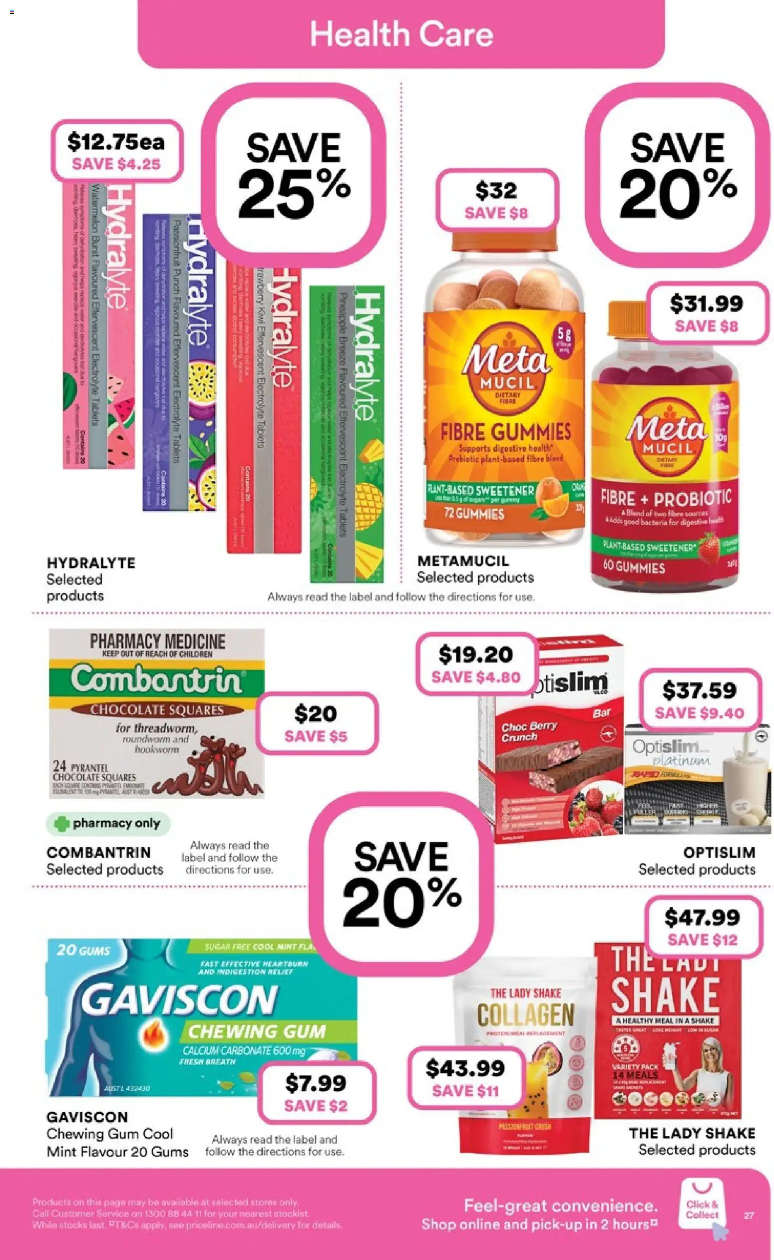 Priceline Pharmacy catalogue - valid from 09.04.2026 | Page: 27 | Products: Chocolate, Gum, Pineapple, Collagen
