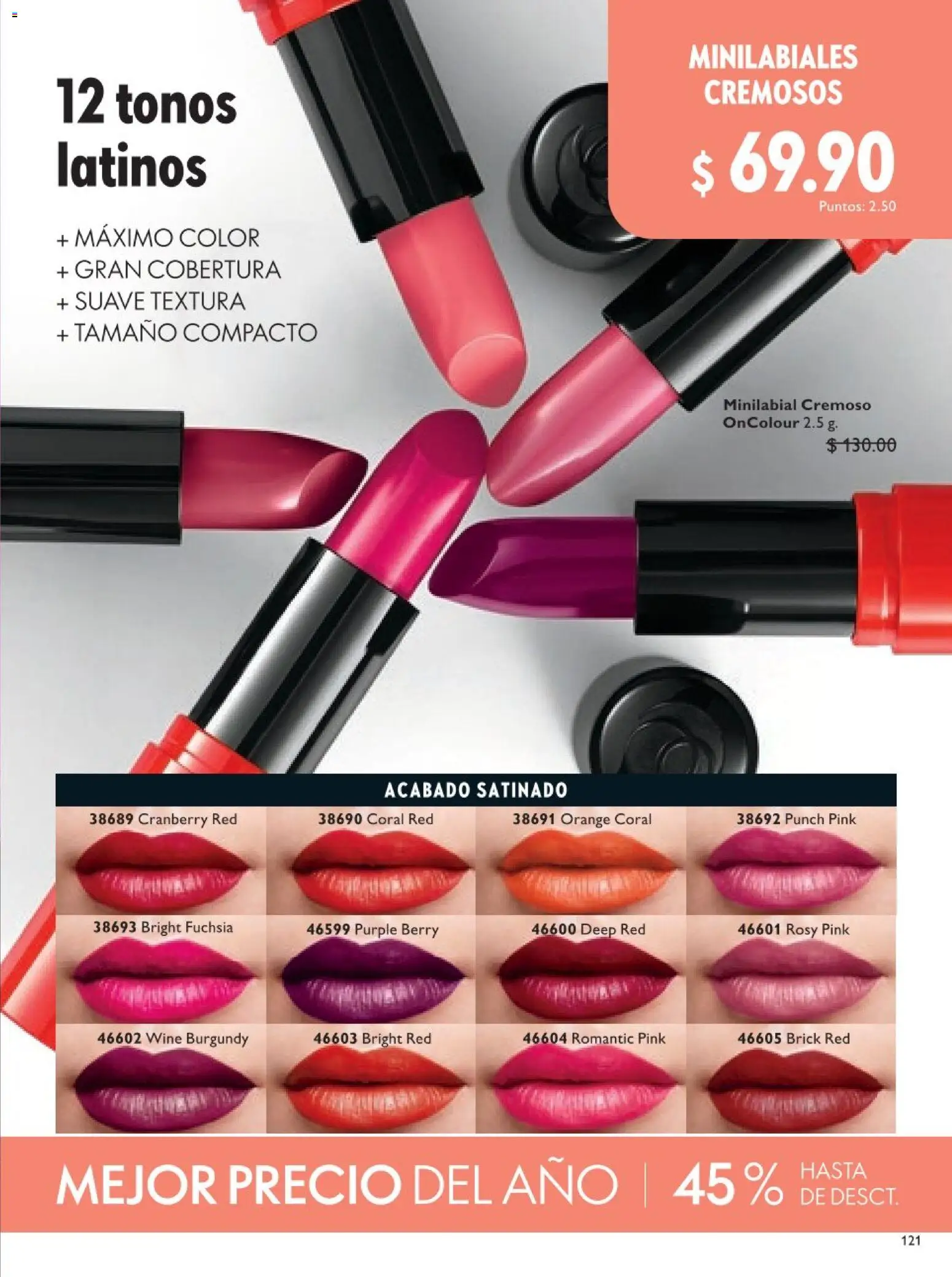 Nuevas ofertas de Oriflame válidas en toda la República Mexicana desde el 18.04.2026. ¡Encuentra las mejores ofertas en Oriflame campaña 6 2026! | Página: 121
