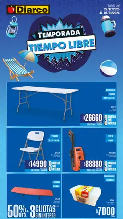 Vista previa Diarco - Especial Tiempo Libre válido desde el 22.12.2025