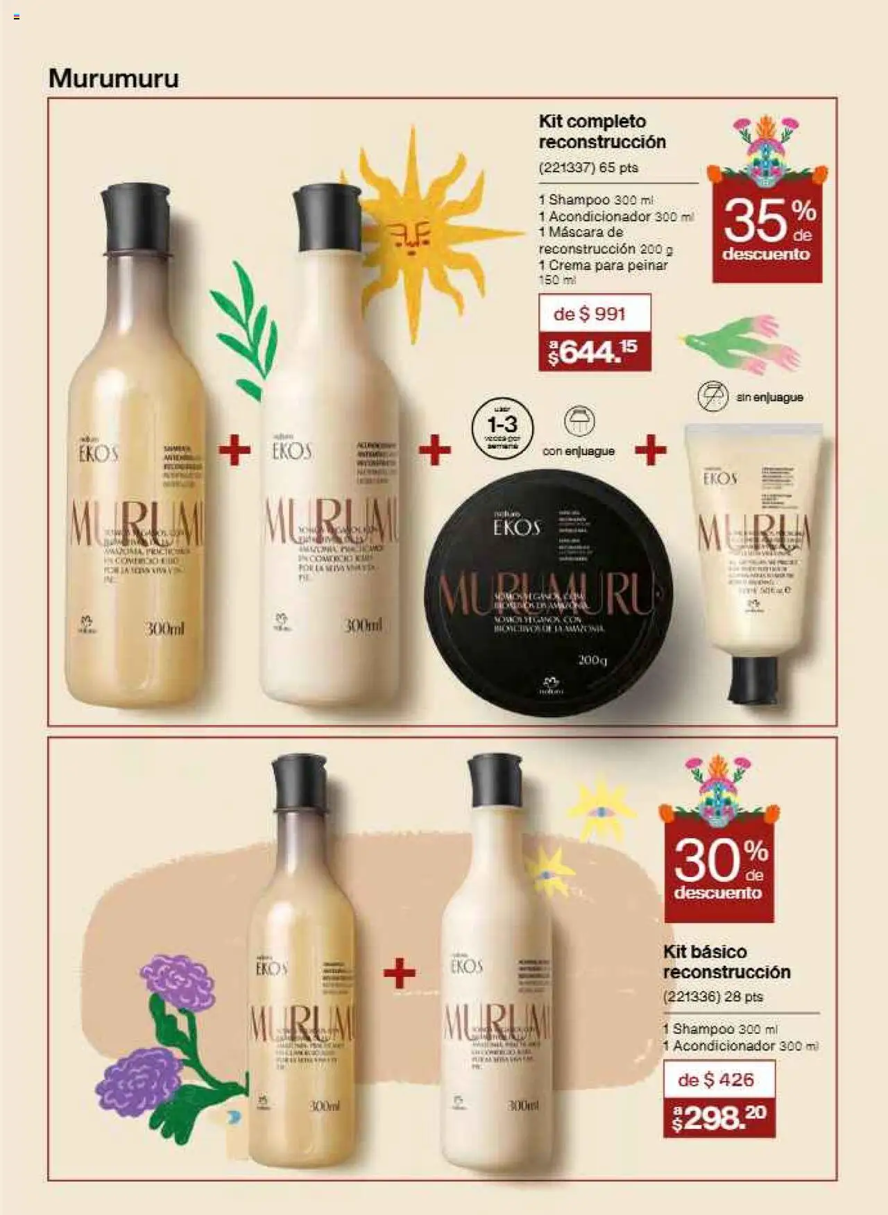 Nuevas ofertas de Natura válidas en toda la República Mexicana desde el 17.09.2025. ¡Encuentra las mejores ofertas en Natura - Campaña 15 2025! | Página: 122 | Productos: Crema, Máscara, Acondicionador