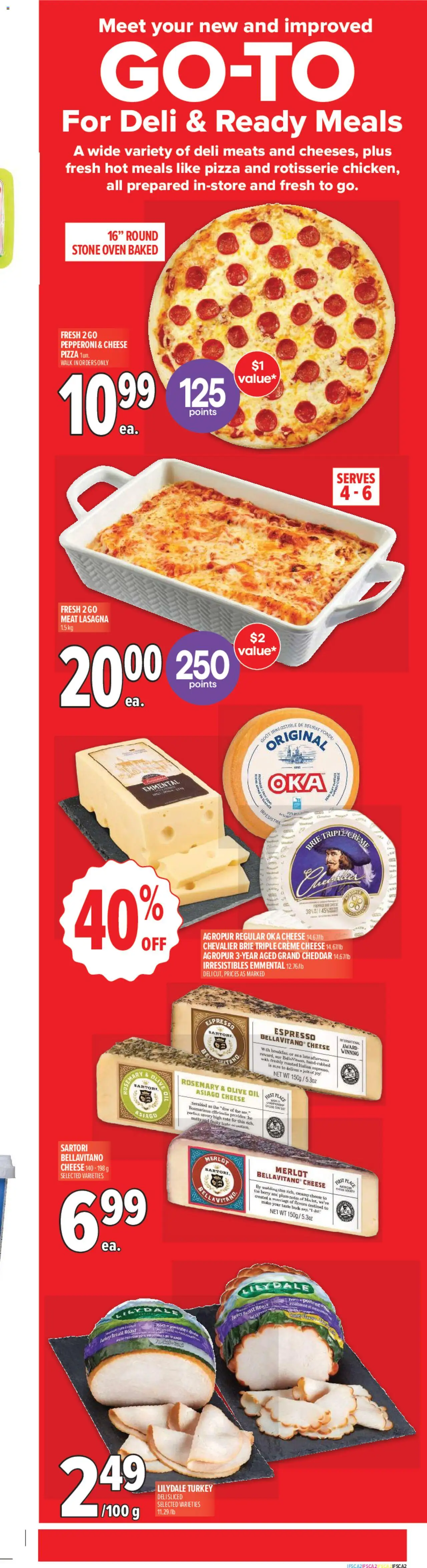 Metro flyer valid from 09.10.2025 | Page: 4 | Products: Turkey, Oven, Cheese, Oil