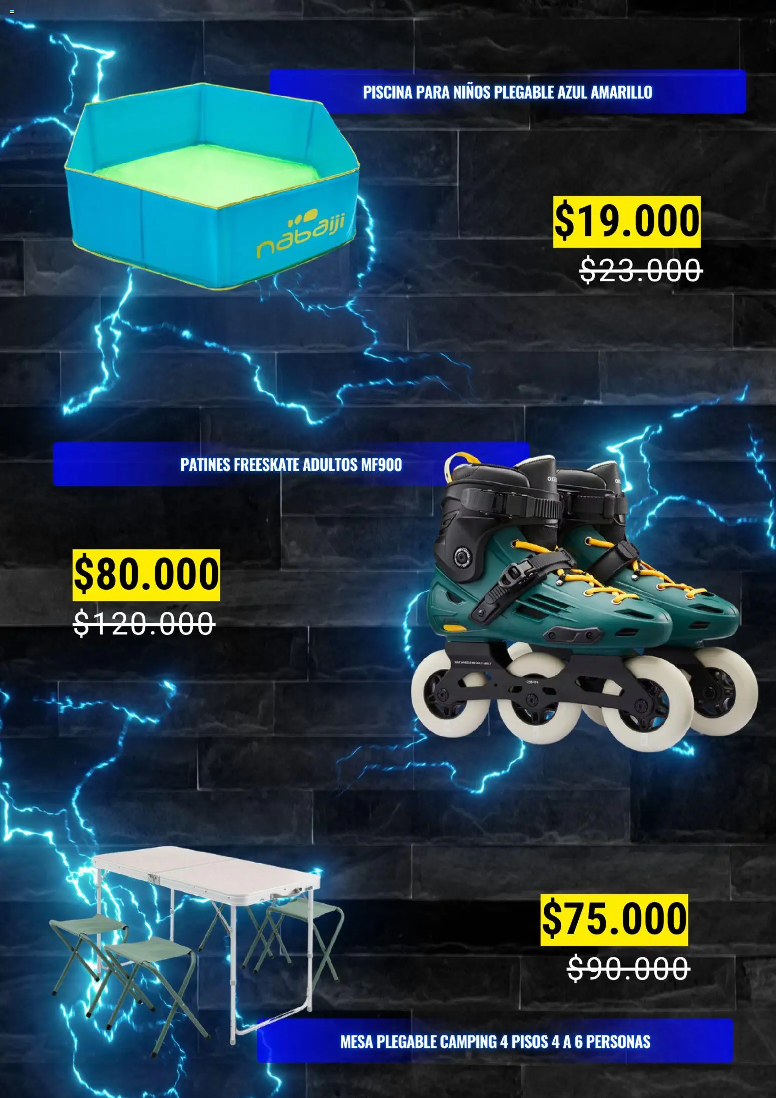 Ofertas Decathlon │ válido desde el 01.02.2026 | Página: 3 | Productos: Mesa