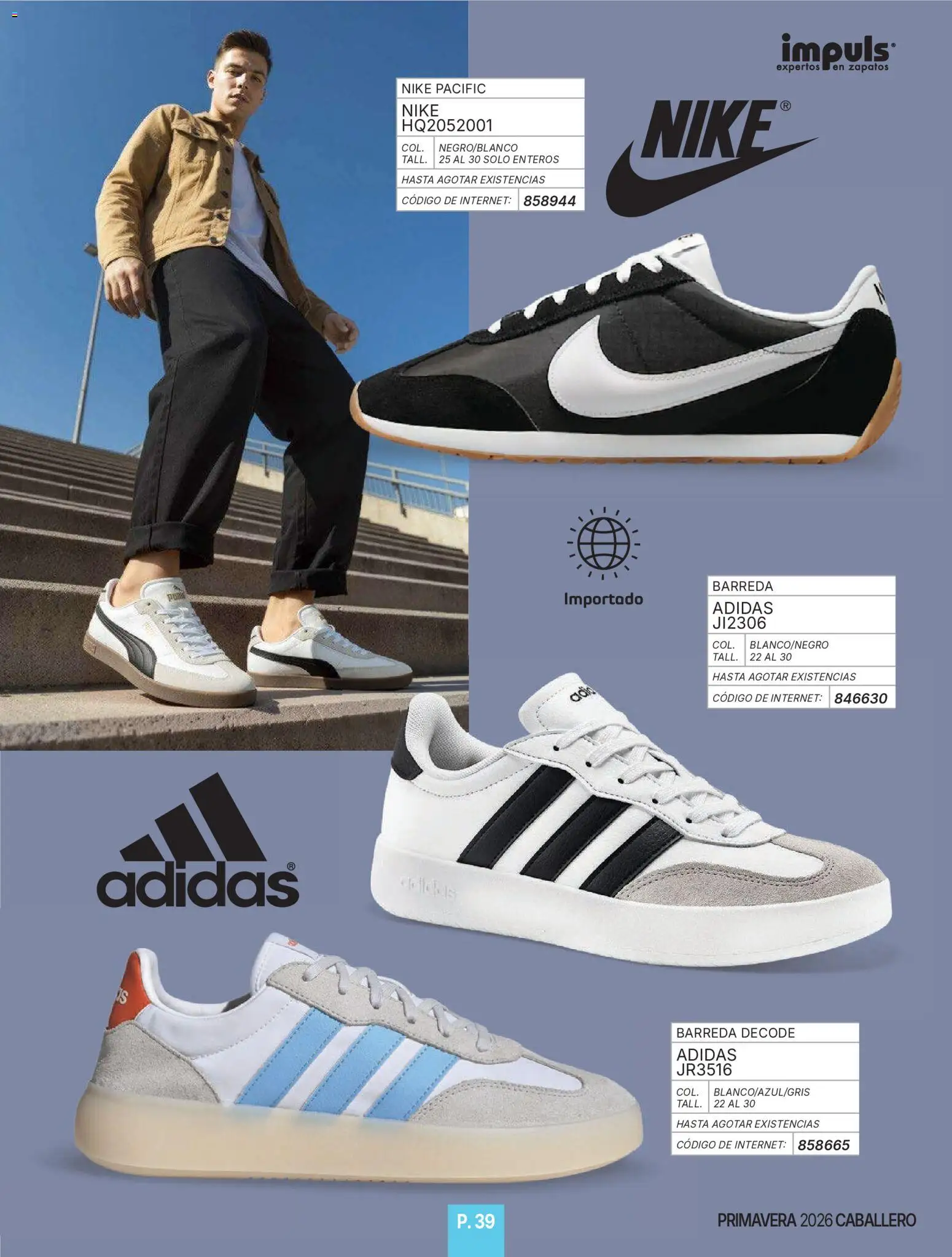 Nuevas ofertas de Impuls válidas en toda la República Mexicana desde el 01.01.2026. ¡Encuentra las mejores ofertas en Impuls catálogo Caballero! | Página: 41 | Productos: Zapatos