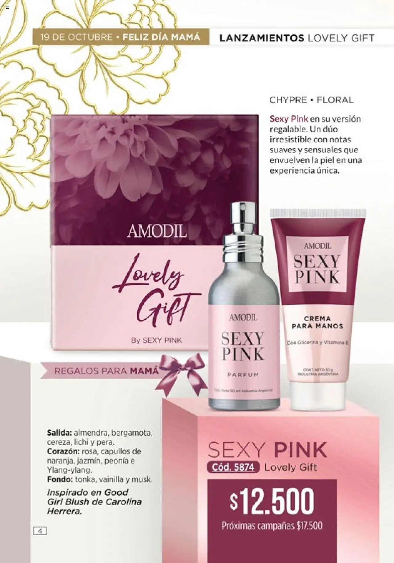 Catálogo Amodil Campaña 14 │ válido desde el 19.08.2025 | Página: 4 | Productos: Crema