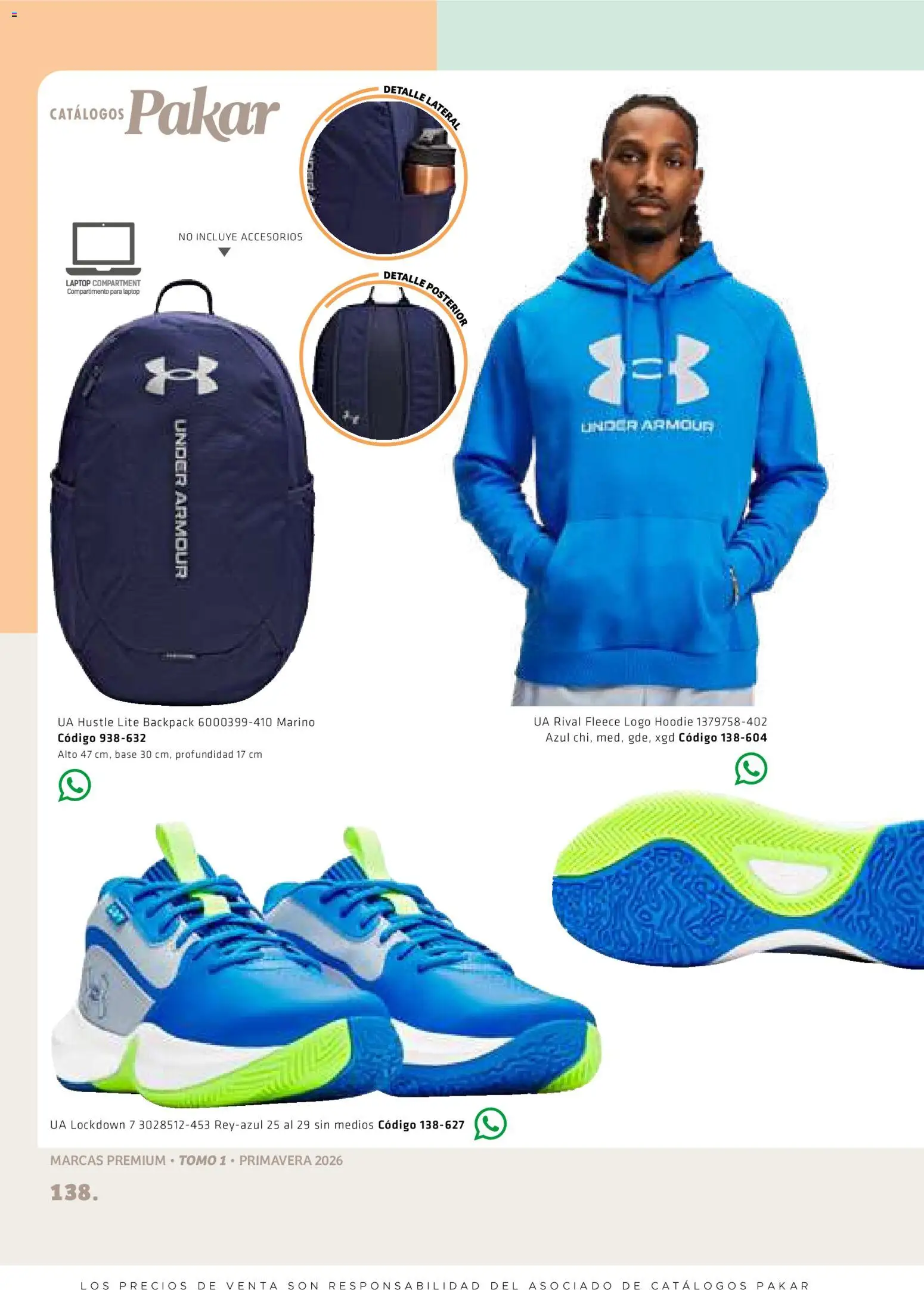 Nuevas ofertas de SC Pakar válidas en toda la República Mexicana desde el 27.02.2026. ¡Encuentra las mejores ofertas en SC Pakar catálogo Premium Men Tomo 1! | Página: 138