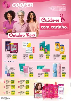 Cooper - Ofertas Especial Outubro Rosa - Pré-Visualização do folheto da loja Cooper, válido de 03.10.2025