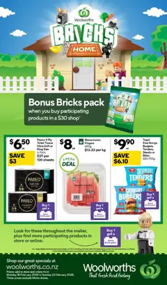 Woolworths South Island catalogue preview  - valid from 16.02.2026