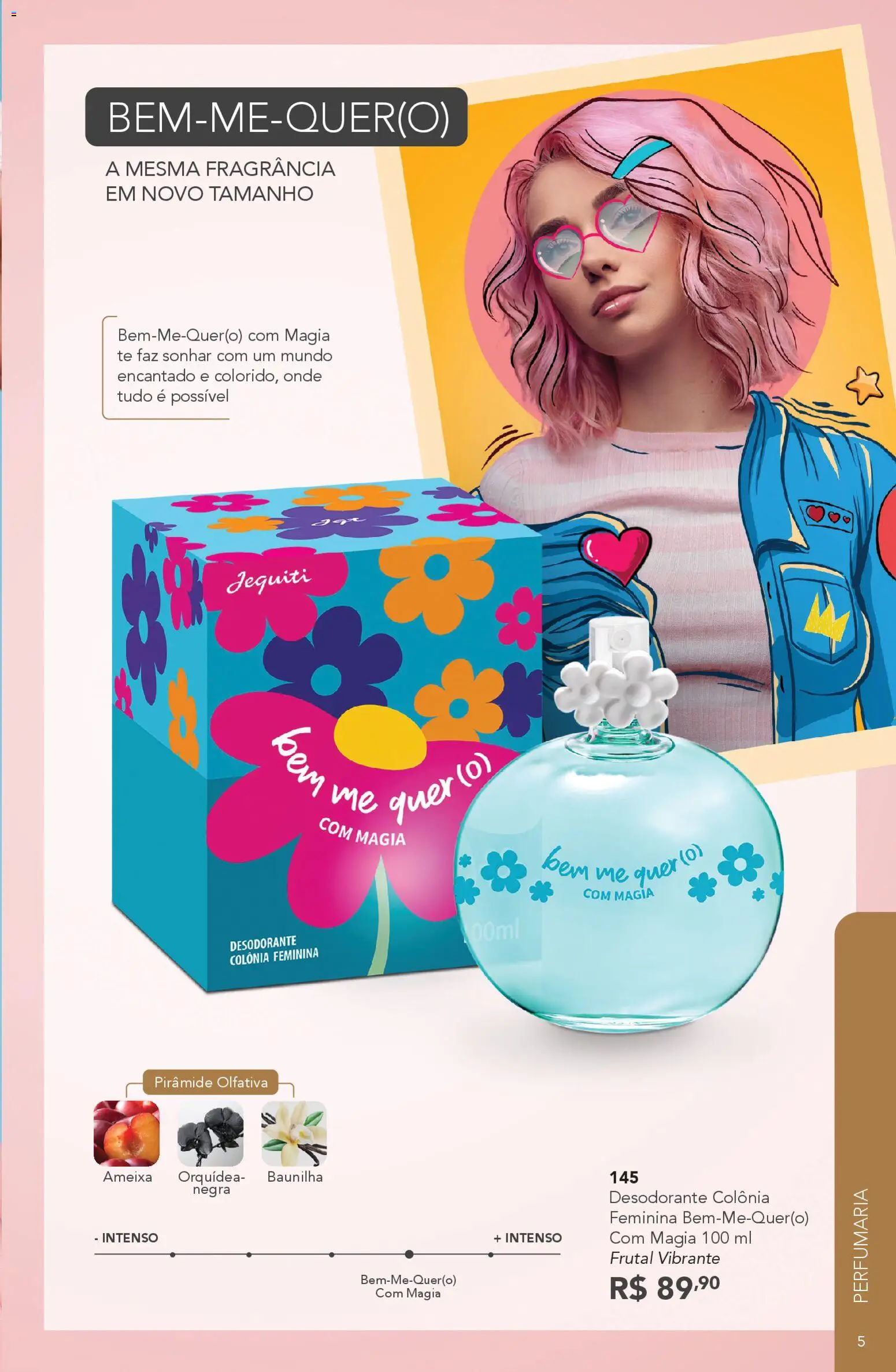 Jequiti Folheto - válido de 30.01.2026 | Página: 5 | Produtos: Fragrância, Desodorante, Ameixa