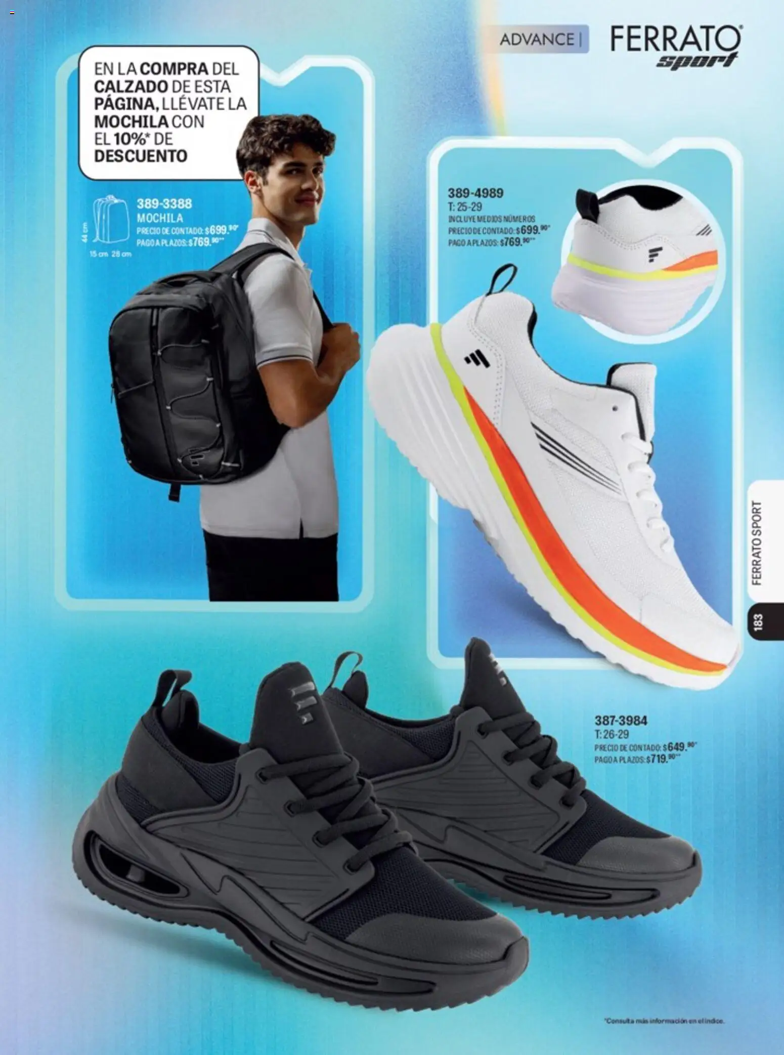 Nuevas ofertas de Andrea válidas en toda la República Mexicana desde el 15.04.2026. ¡Encuentra las mejores ofertas en Andrea catálogo Lo mejor en marcas! | Página: 150 | Productos: Mochila