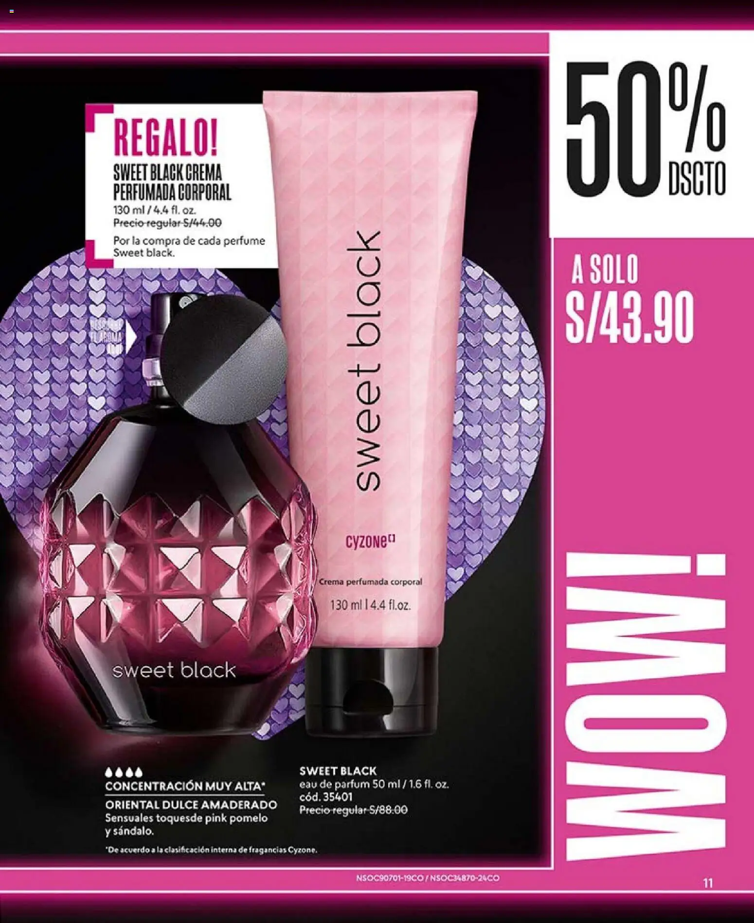 Catálogo CyZone válido desde 17.01.2026 | Página: 11 | Productos: Crema, Perfume