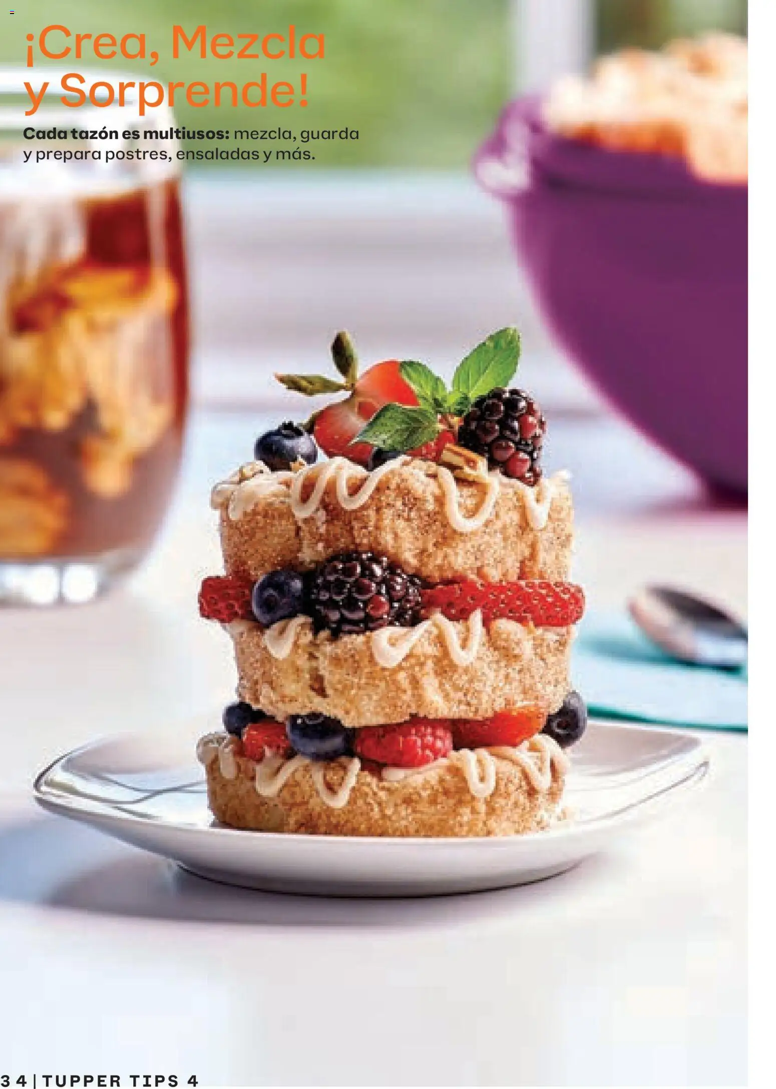 Nuevas ofertas de Tupperware válidas en toda la República Mexicana desde el 23.03.2026. ¡Encuentra las mejores ofertas en Tupperware catálogo! | Página: 34 | Productos: Tupper