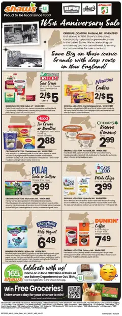 Preview of Shaw's weekly ads valid from 17.10.2025