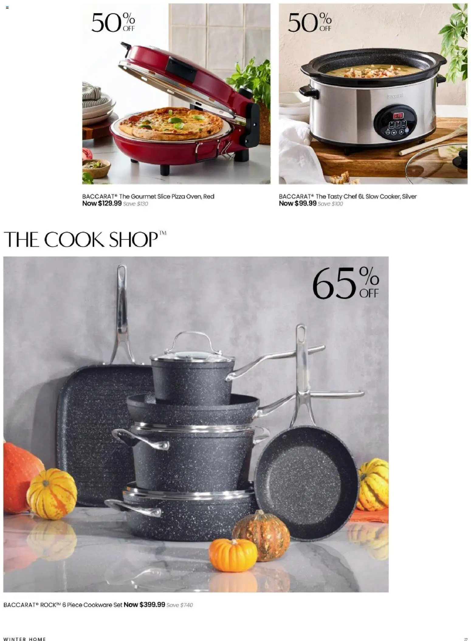 Myer catalogue - valid from 28.04.2026 | Page: 27 | Products: Pizza, Cookware