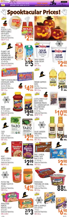 Preview of Ingles weekly ads valid from 29.10.2025 | Page: 8 | Products: Juice, Beef, Pasta, Bag