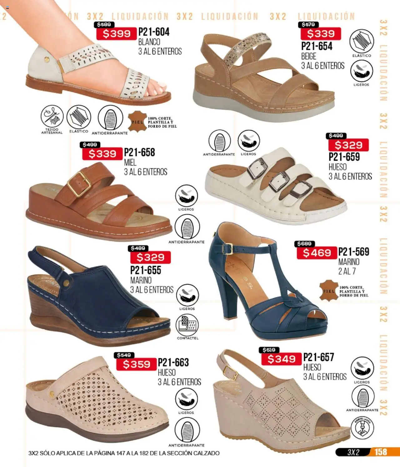 Nuevas ofertas de Cklass válidas en toda la República Mexicana desde el 09.09.2025. ¡Encuentra las mejores ofertas en Cklass - Catálogo Liquidacion Calzado! | Página: 159