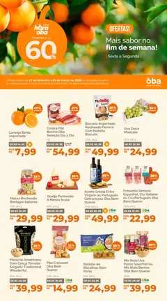 Oba Hortifruti - Ofertas da semana - Pré-Visualização do folheto da loja Oba Hortifruti, válido de 27.02.2026