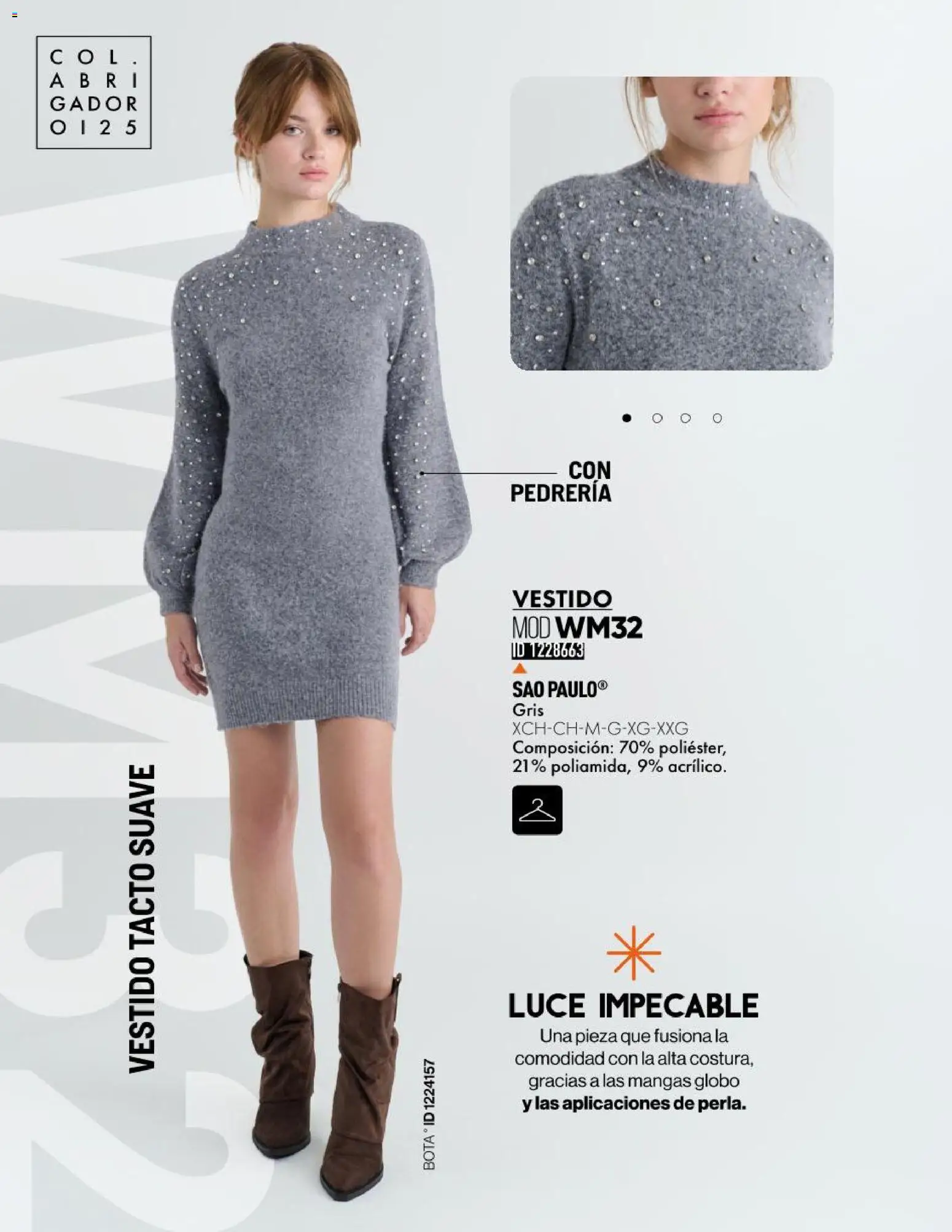 Nuevas ofertas de Price Shoes válidas en toda la República Mexicana desde el 03.11.2025. ¡Encuentra las mejores ofertas en Price Shoes catálogo Abrigador! | Página: 272 | Productos: Vestido