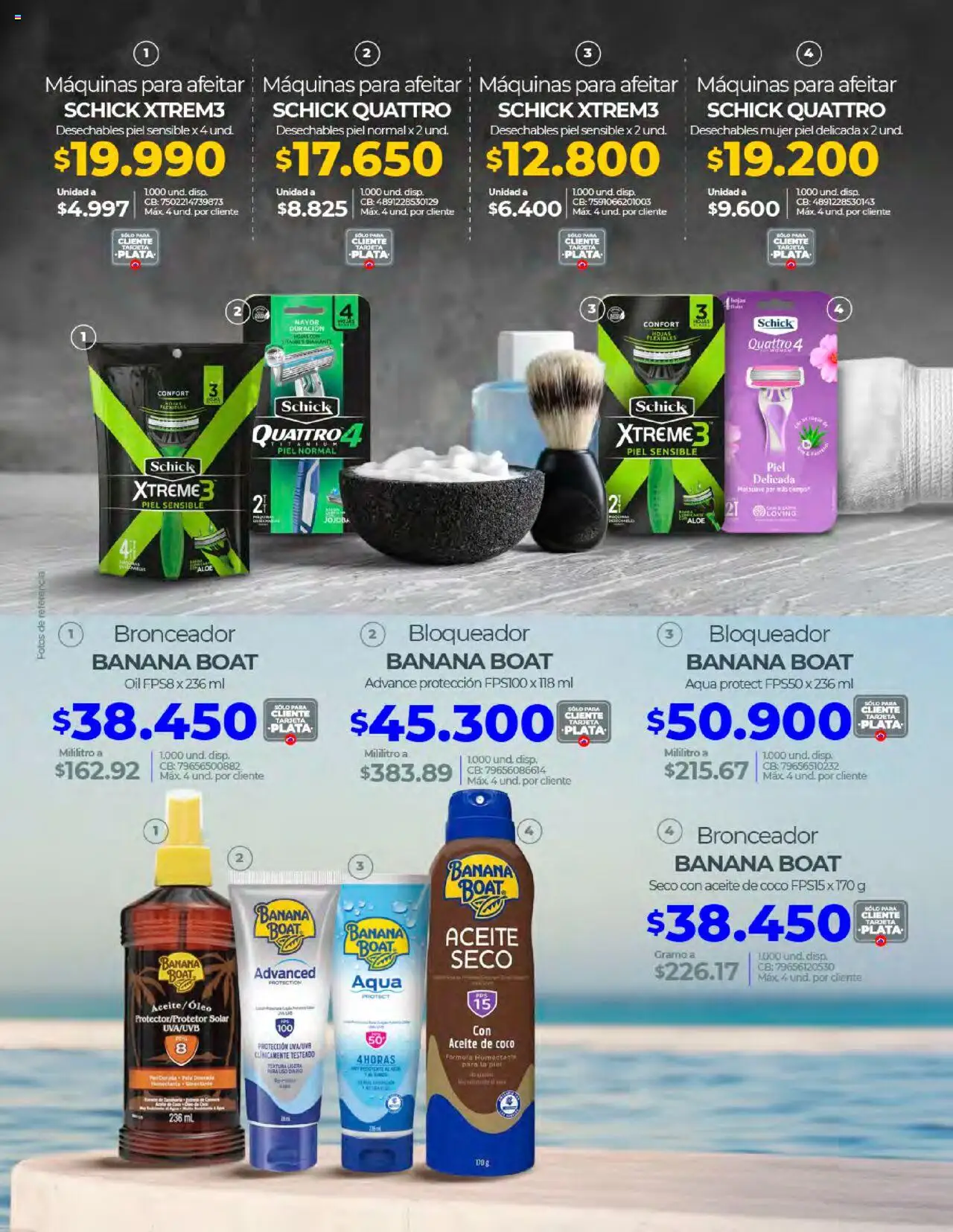 Olímpica revista - valida desde el 01.06.2025 | Página: 19 | Productos: Bloqueador, Bronceador, Coco, Aceite