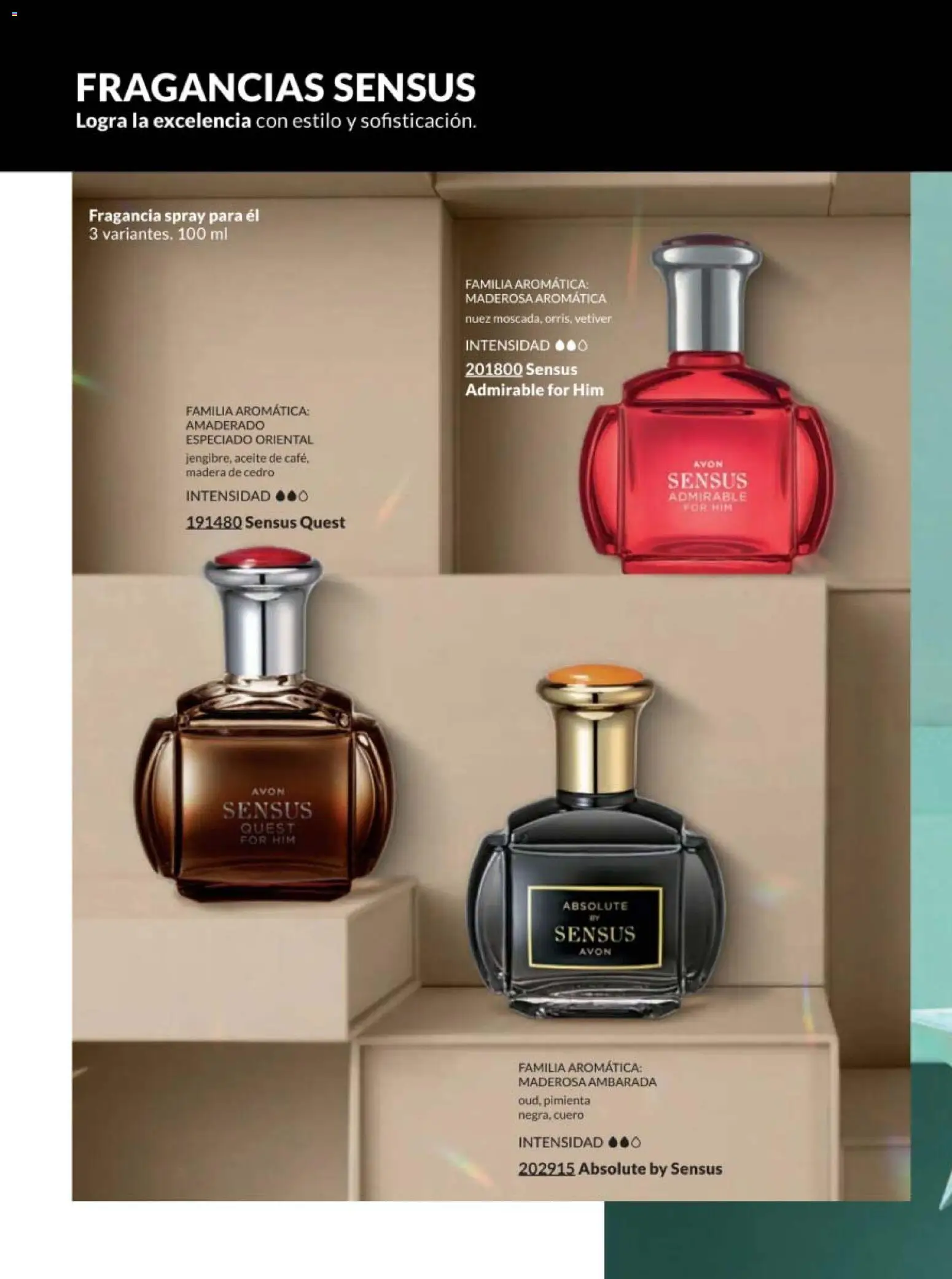 Nuevas ofertas de AVON válidas en toda la República Mexicana desde el 28.11.2025. ¡Encuentra las mejores ofertas en AVON campaña 18 2025! | Página: 54 | Productos: Pimienta, Aceite, Nuez, Fragancia