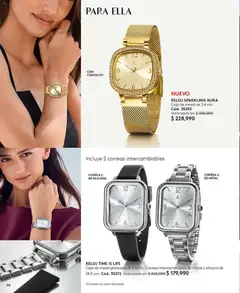 Ésika catálogo -  Vista previa de la revista de la tienda Ésika valido desde el 13.03.2026 | Página: 98 | Productos: Reloj, Caja
