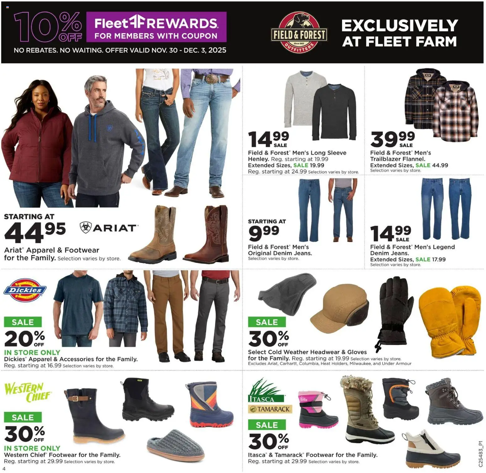 Mills Fleet Farm Cyber Week - valid from 30.11.2025 | Page: 4 | Products: Gloves