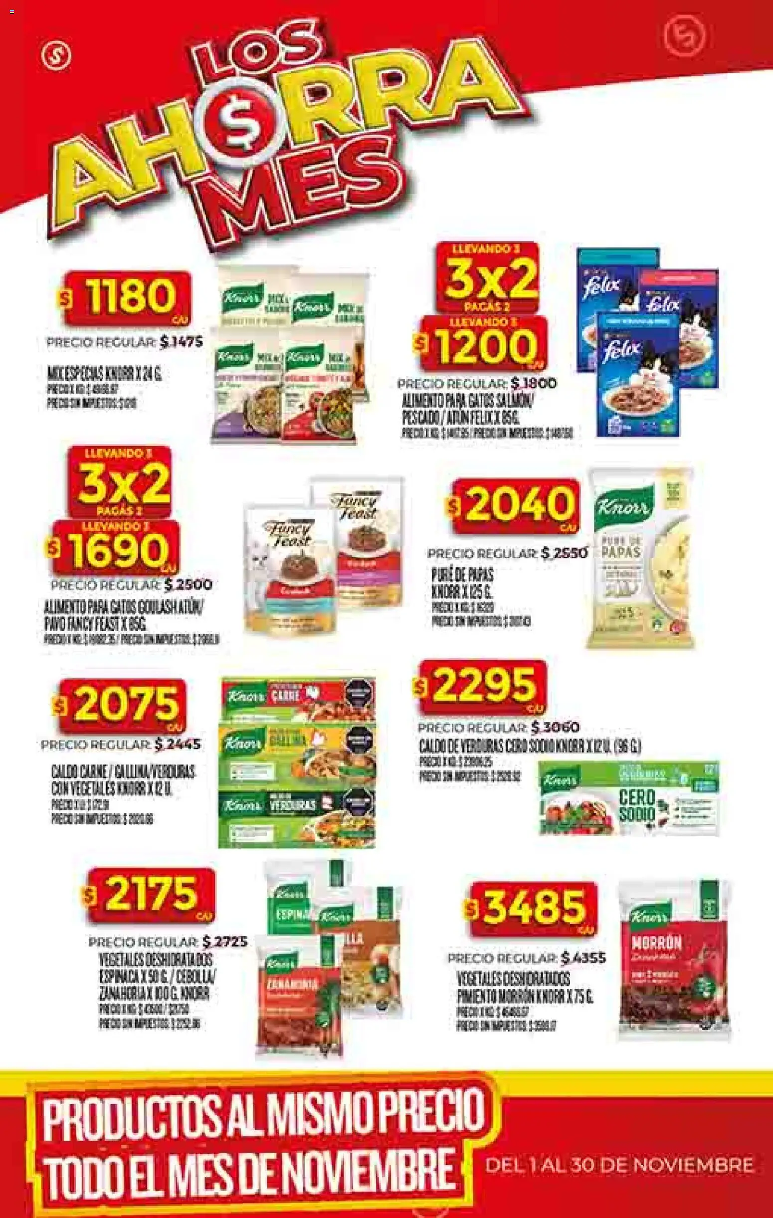 Supermercado DIA Ofertas │ válido desde el 29.10.2025 | Página: 26 | Productos: Cebolla, Atún, Pimiento, Zanahoria