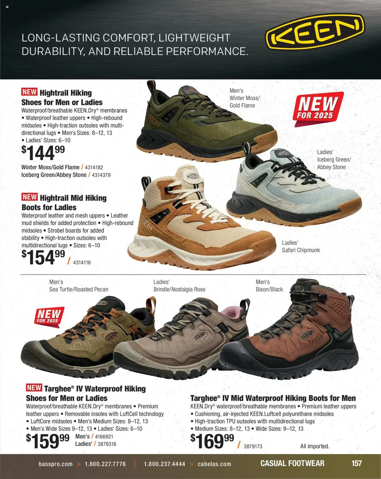 Cabela's Hunting Master 25 - valid from 11.08.2025 | Page: 157 | Products: Hiking Boots, Boots