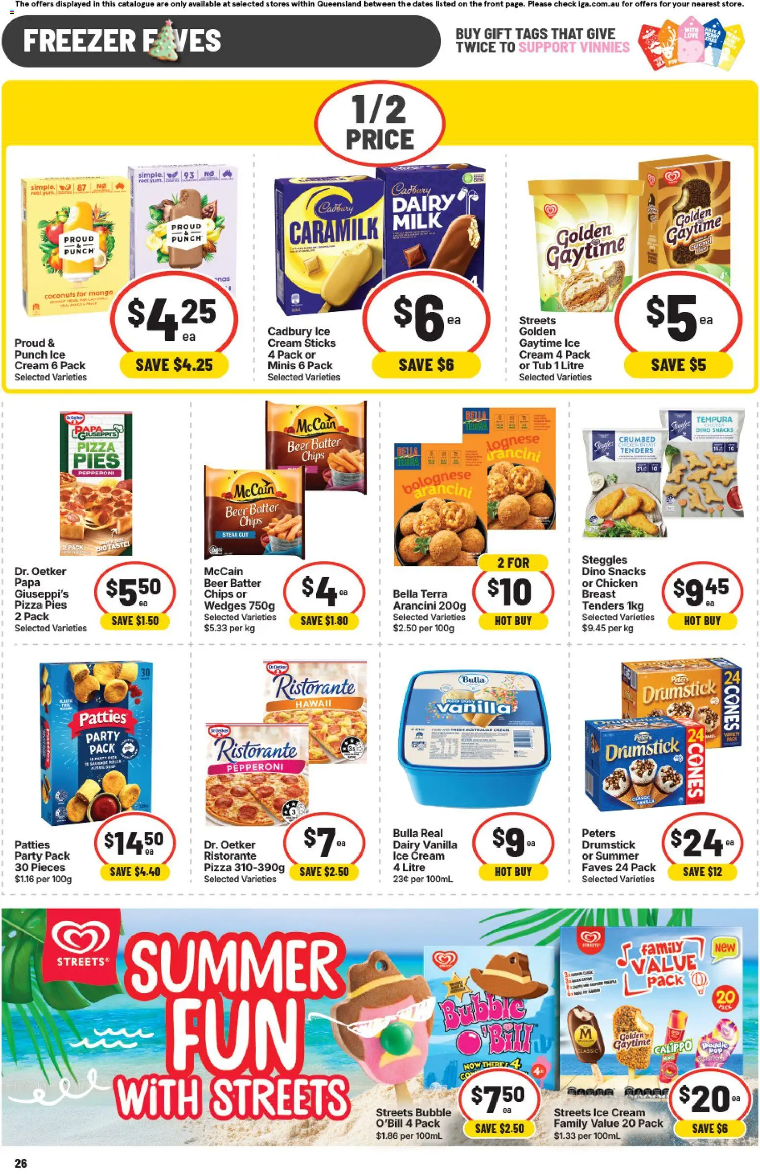 IGA catalogue - valid from 12.11.2025 | Page: 26 | Products: Milk, Dairy, Chicken, Cream
