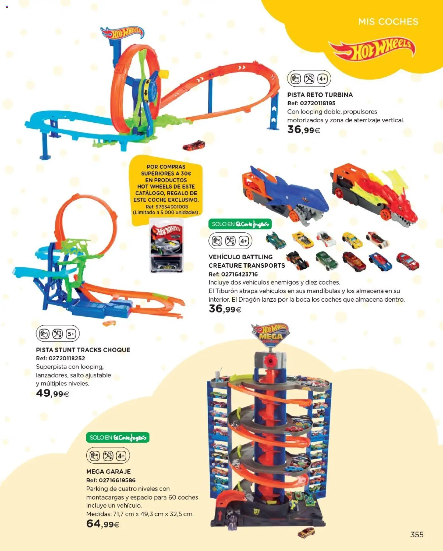 Nuevas ofertas de El Corte Inglés válidas en toda la República Mexicana desde el 27.10.2025. ¡Encuentra las mejores ofertas en El Corte Inglés catálogo Juguetes! | Página: 355