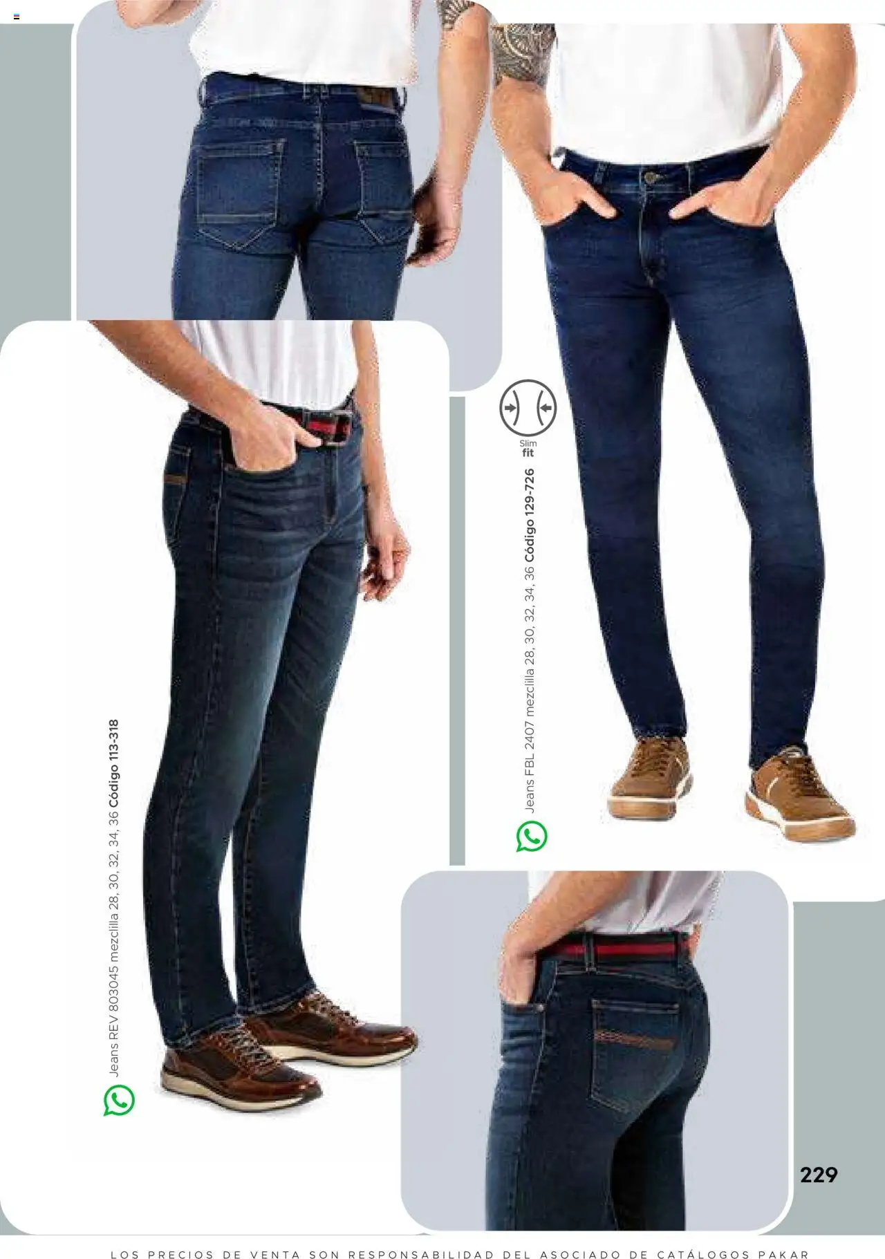 Nuevas ofertas de SC Pakar válidas en toda la República Mexicana desde el 31.01.2025. ¡Encuentra las mejores ofertas en SC Pakar catálogo Ropa! | Página: 229