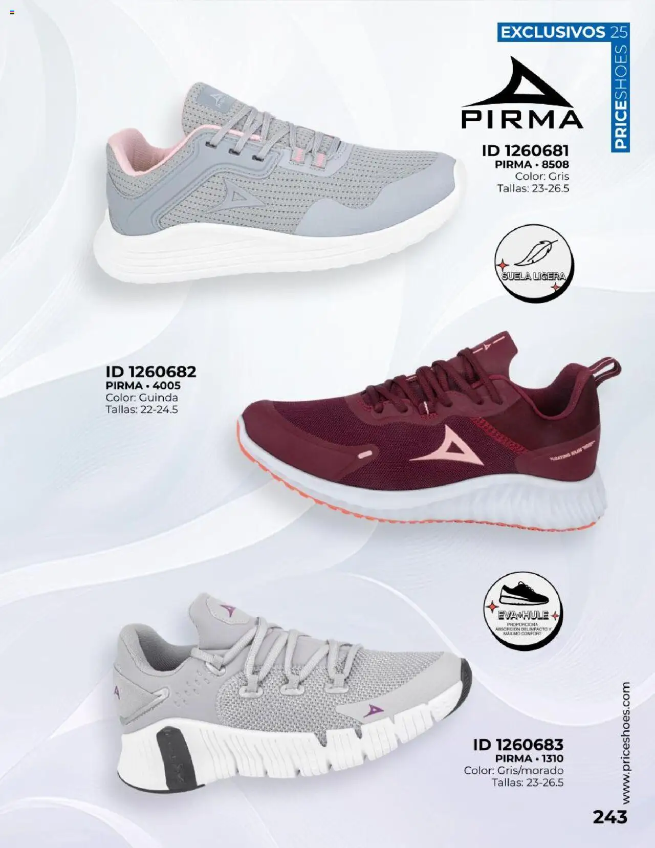 Nuevas ofertas de Price Shoes válidas en toda la República Mexicana desde el 19.10.2025. ¡Encuentra las mejores ofertas en Price Shoes catálogo Exclusivos 2025! | Página: 243