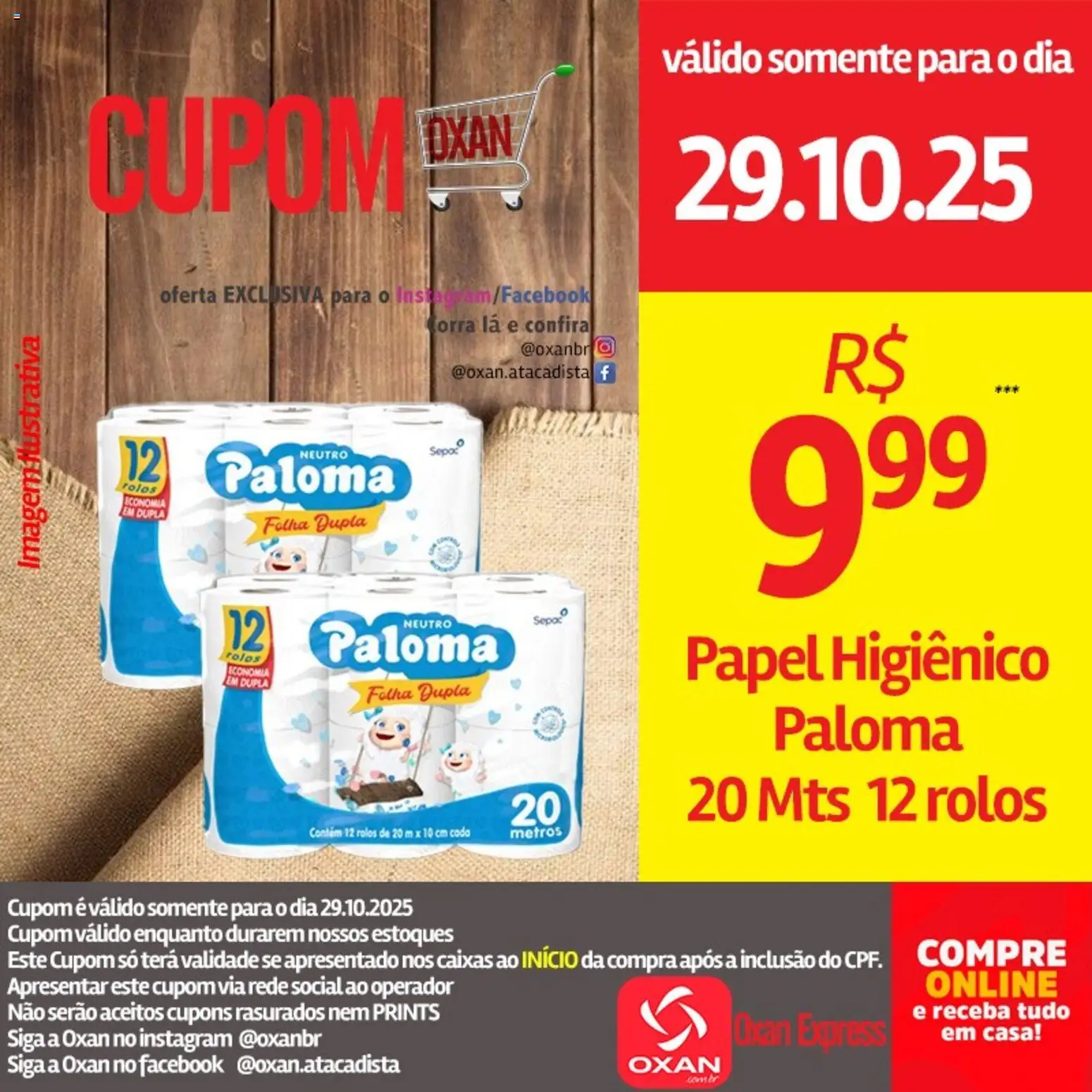 Oxan Atacadista Folheto - válido de 29.10.2025 | Página: 10 | Produtos: Papel higiênico