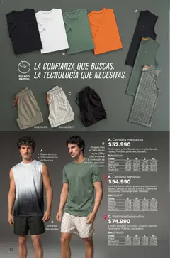 Leonisa - Catálogo -  Vista previa de la revista de la tienda Leonisa valido desde el 23.10.2025 | Página: 88 | Productos: Camiseta, Camiseta manga sisa, Uva, Pantaloneta