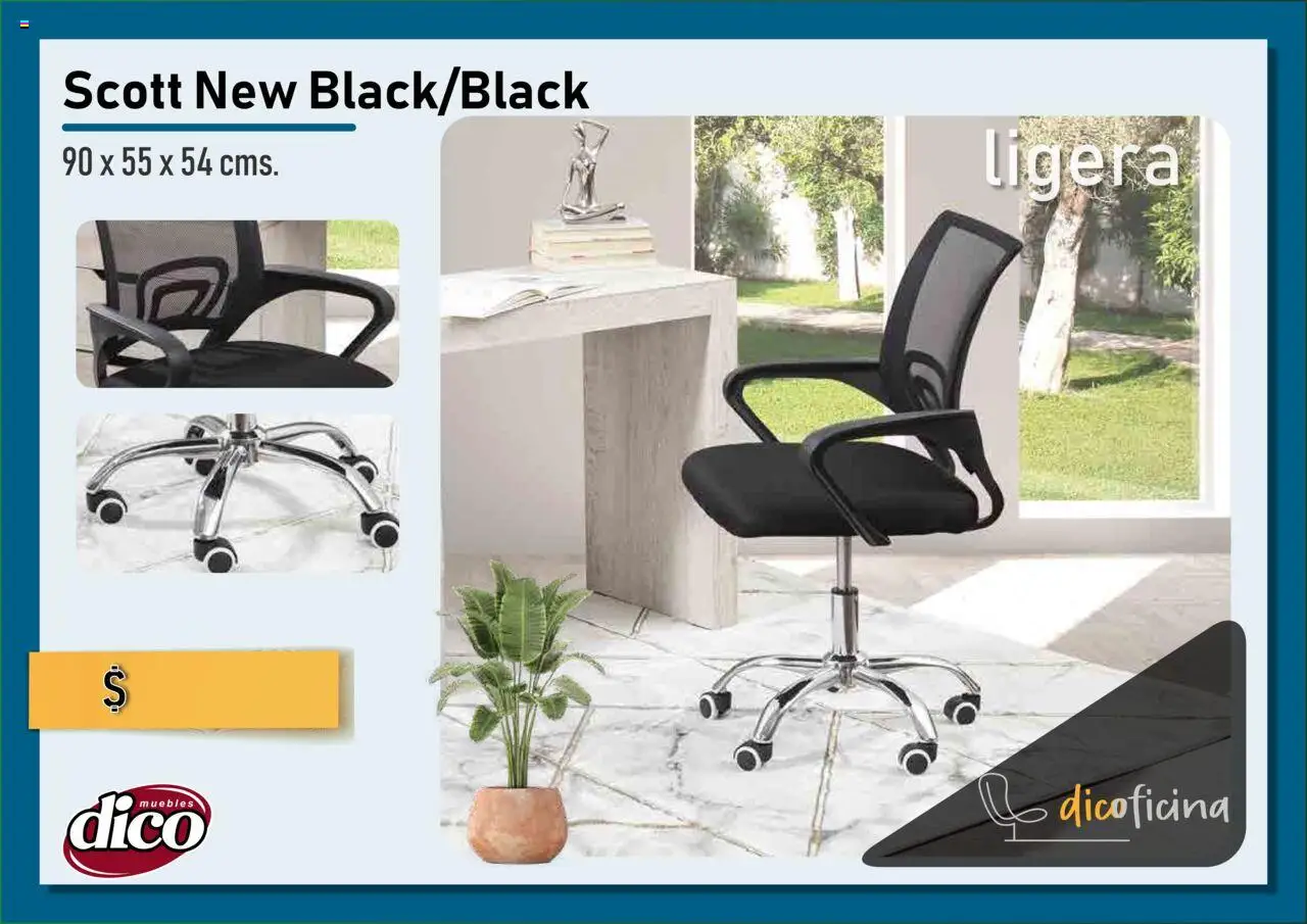 Nuevas ofertas de Muebles Dico válidas en toda la República Mexicana desde el 03.07.2025. ¡Encuentra las mejores ofertas en Muebles Dico catálogo Oficina! | Página: 13