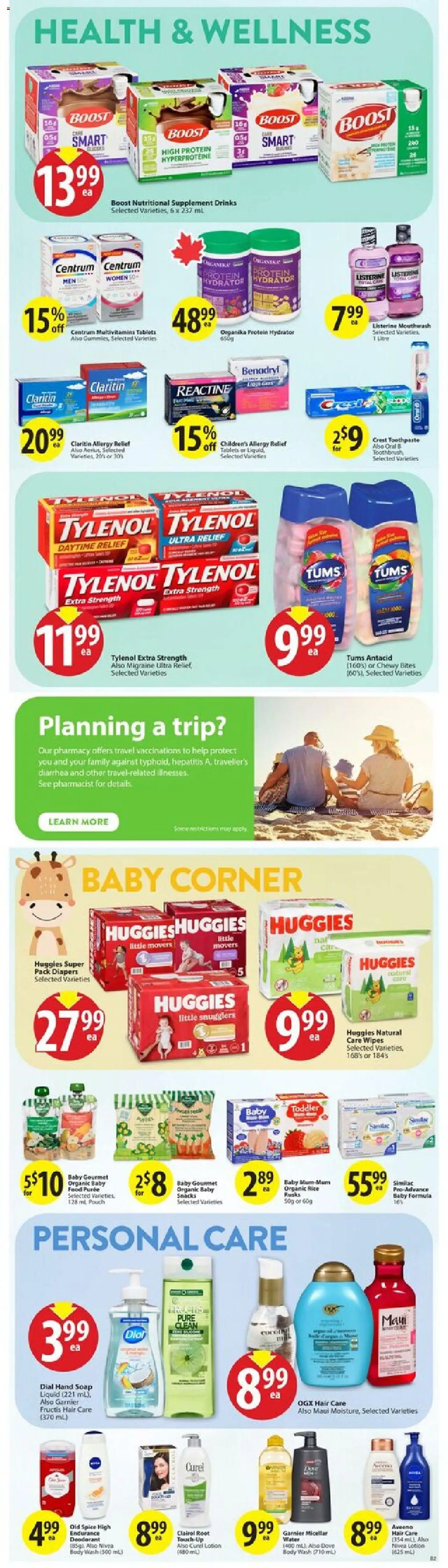 Save on foods flyer valid from 31.07.2025 | Page: 29 | Products: Rice, Soap, Body wash, Deodorant