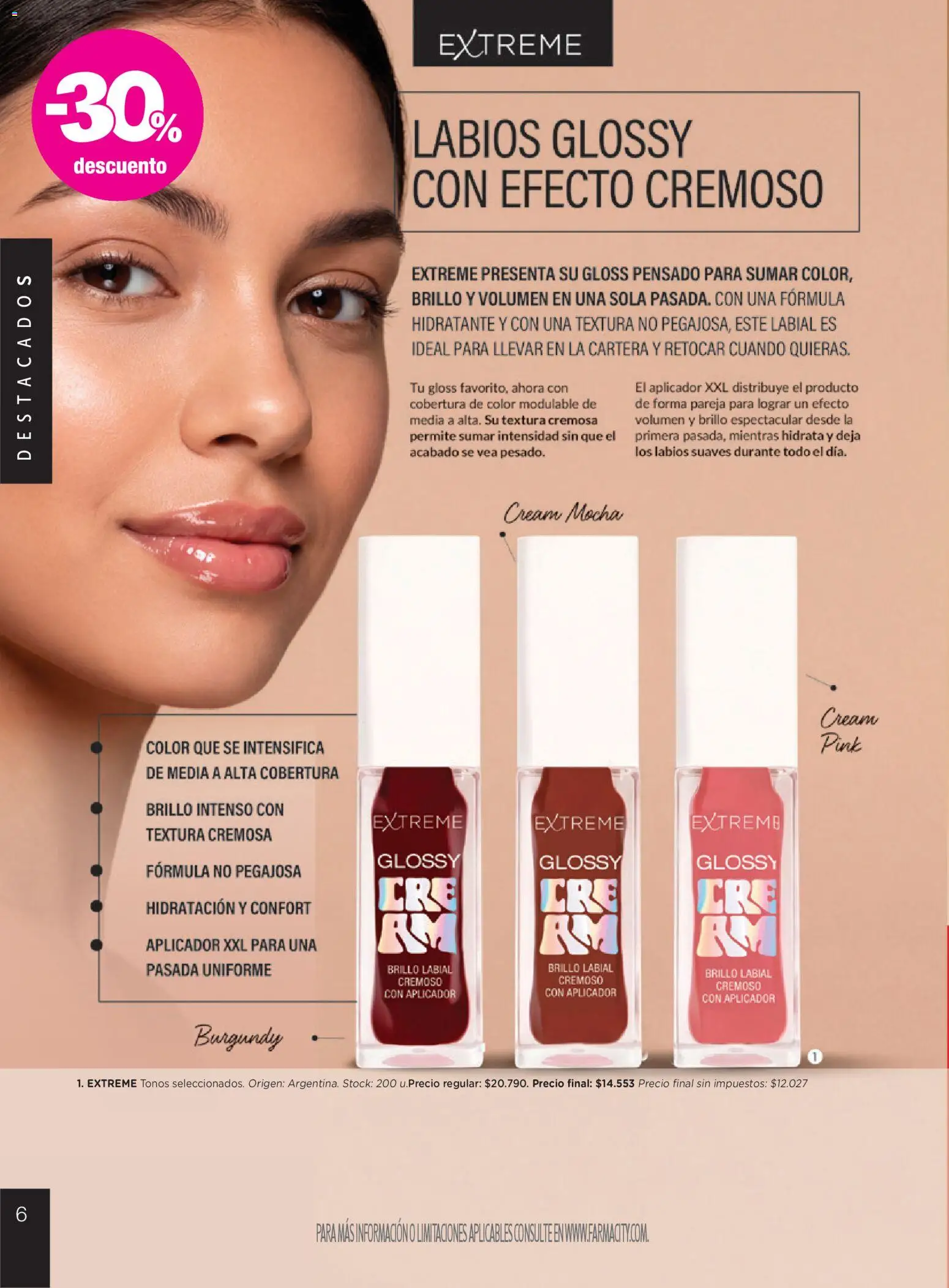 Farmacity catálogo │ válido desde el 09.04.2026 | Página: 6 | Productos: Cartera, Brillo