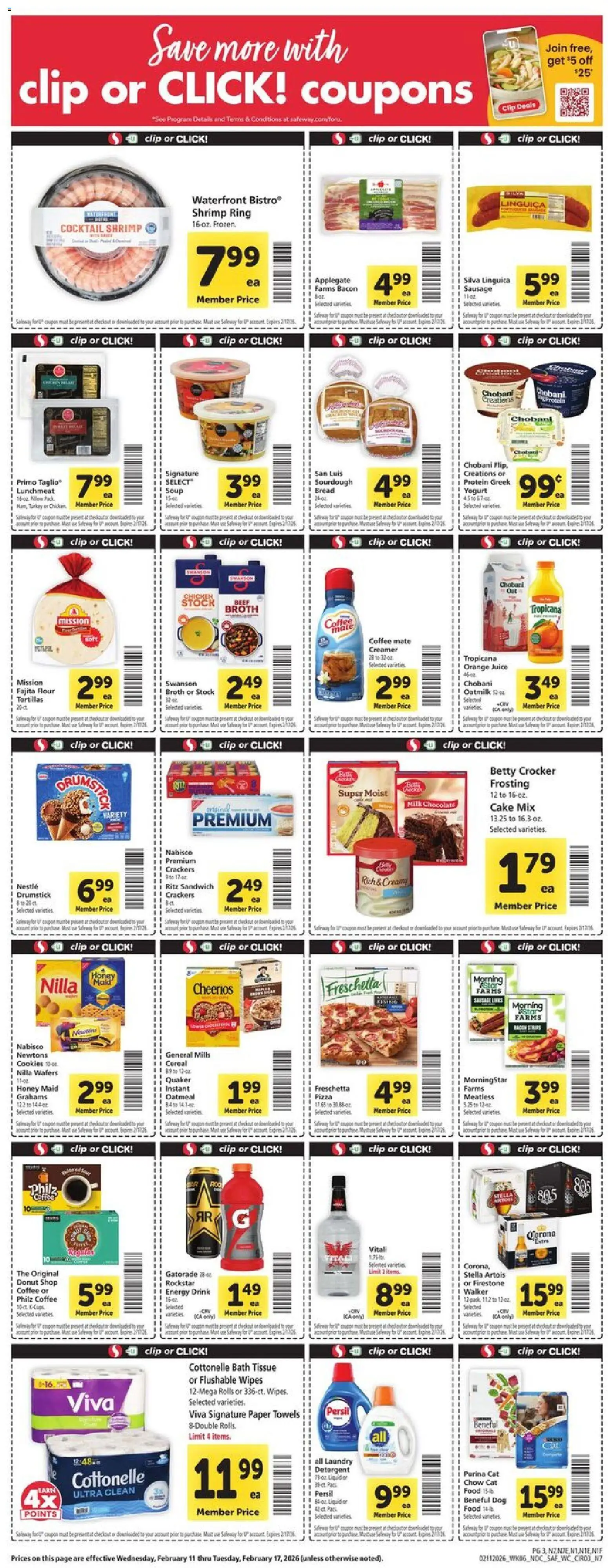 Safeway Weekly Ad - valid from 11.02.2026 | Page: 3