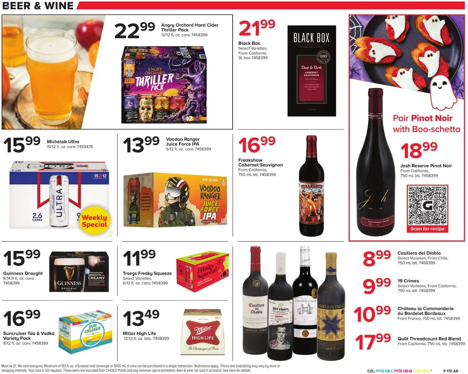 Giant Weekly Ad - valid from 31.10.2025 | Page: 21 | Products: Box, Wine, Beer, Tea