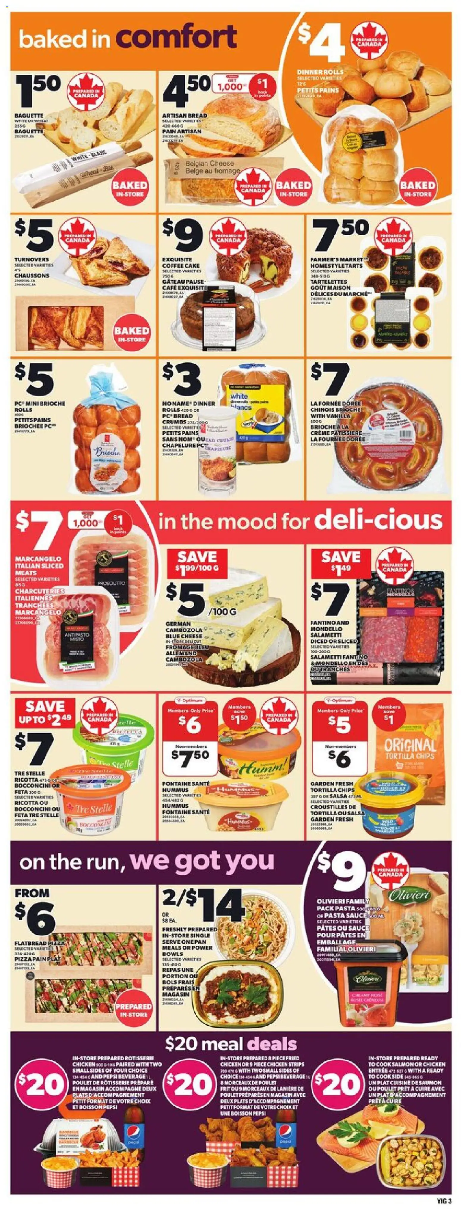 Independent Grocer flyer valid from 04.12.2025 | Page: 6 | Products: PC, Bread, Pizza, Chicken