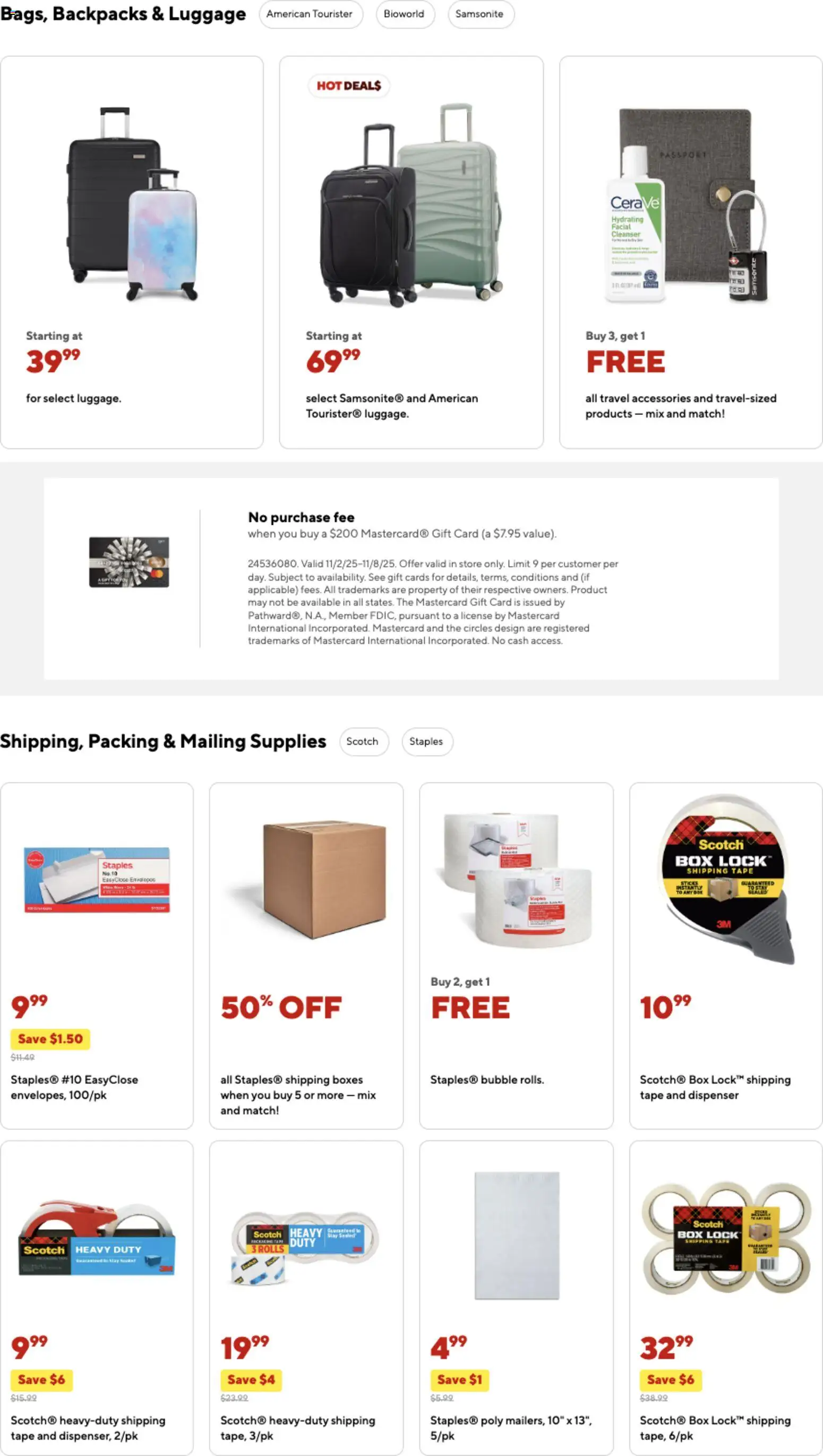 Staples Weekly Ad - valid from 02.11.2025 | Page: 9 | Products: Box