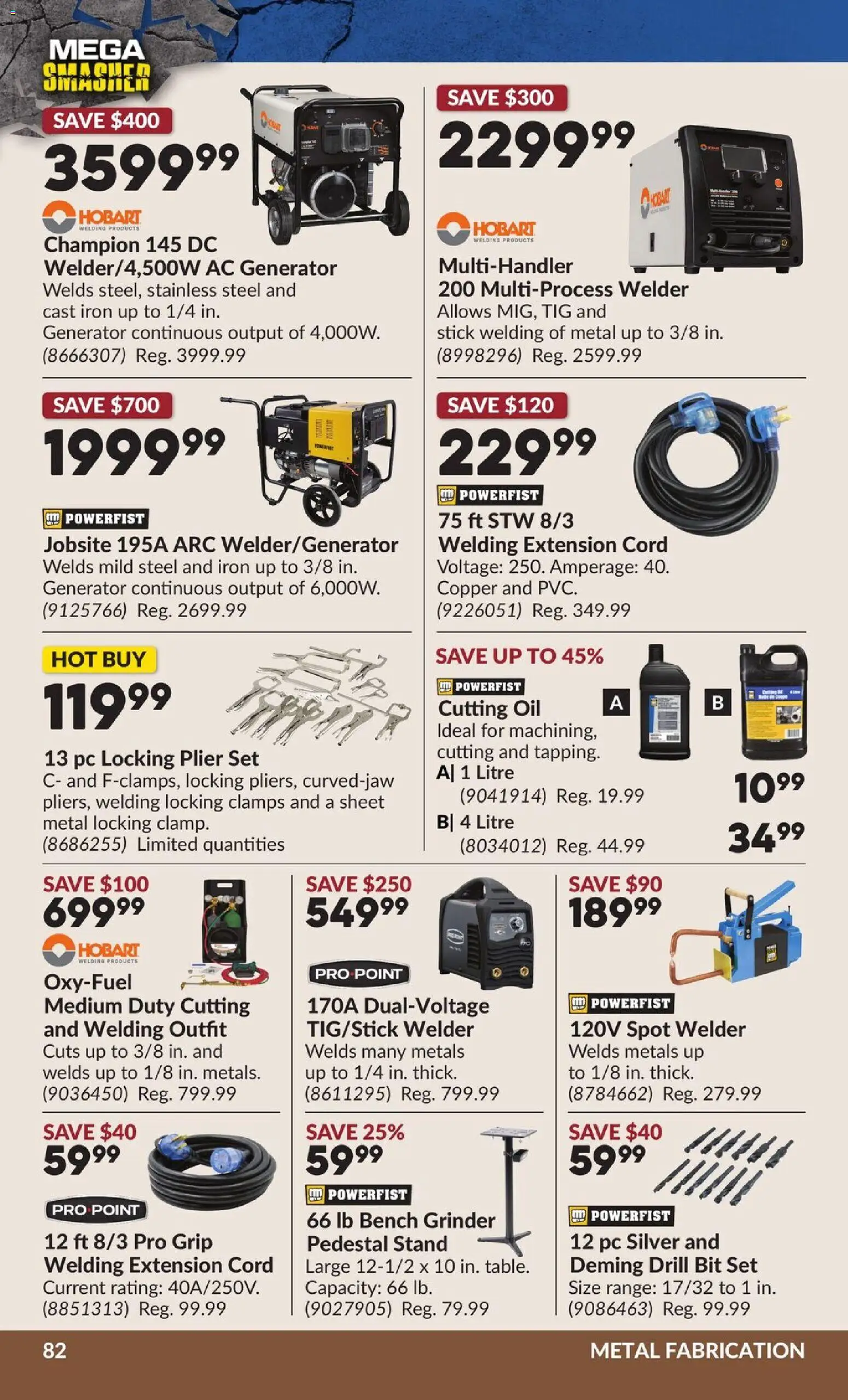 Princess Auto flyer valid from 18.11.2025 | Page: 95 | Products: PC, Iron, Grinder, Oil
