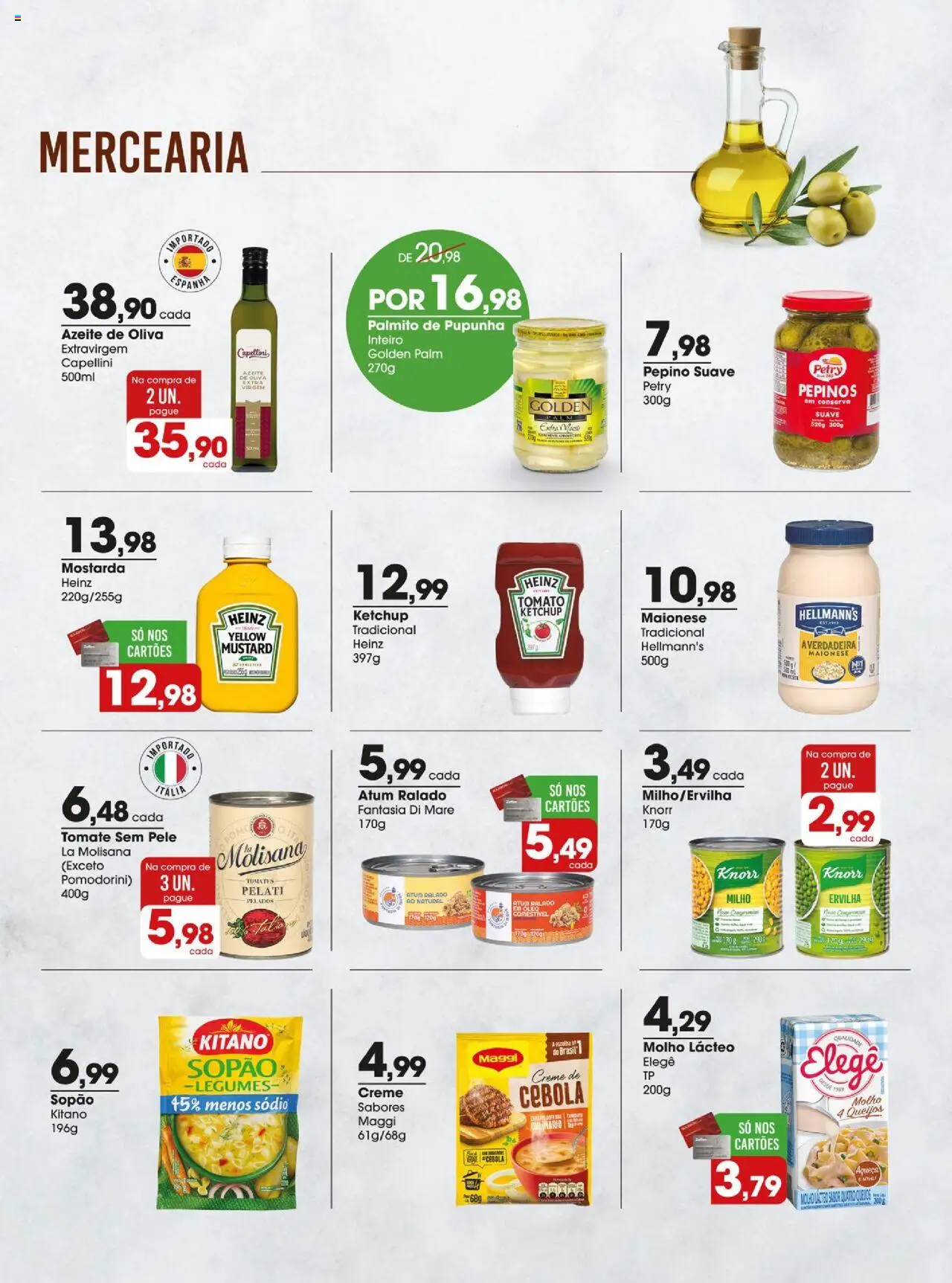 Zaffari Folheto - válido de 17.06.2025 | Página: 3 | Produtos: Cebola, Fantasia, Ketchup, Pepinos