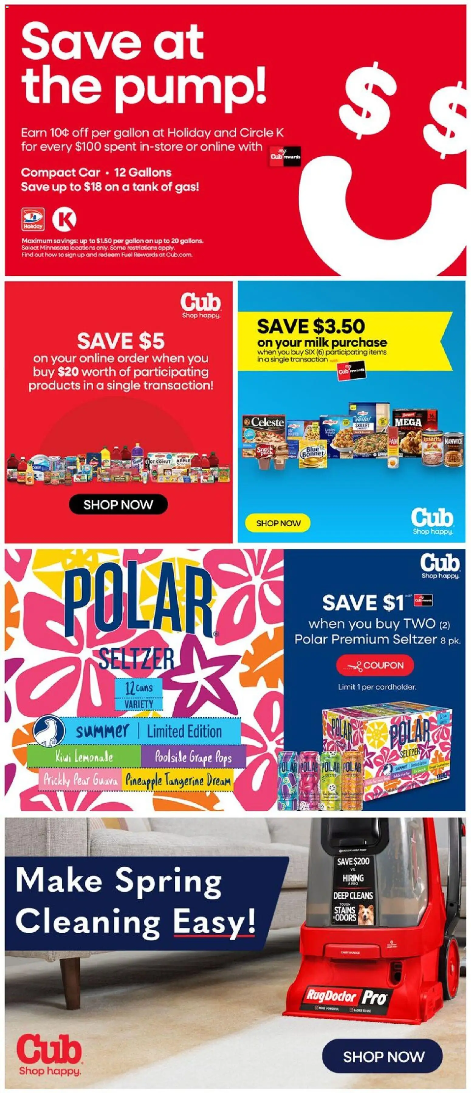 Cub Foods Weekly Savings - MN - valid from 05.04.2026 | Page: 6 | Products: Pump, Skillet, Milk, Pineapple