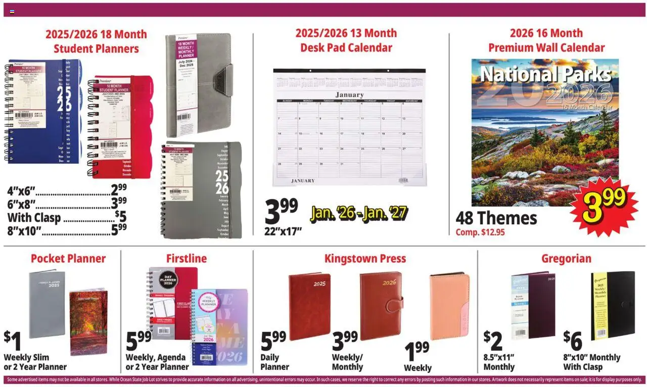 Ocean State Job Lot Weekly Ad - MA - valid from 16.10.2025 | Page: 18 | Products: Press, Desk