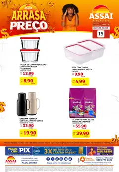 Encarte Assaí Atacadista - MT - Pré-Visualização do folheto da loja Assaí Atacadista, válido de 15.01.2026 | Página: 1 | Produtos: Pneus, Base, Telefone, Tigela