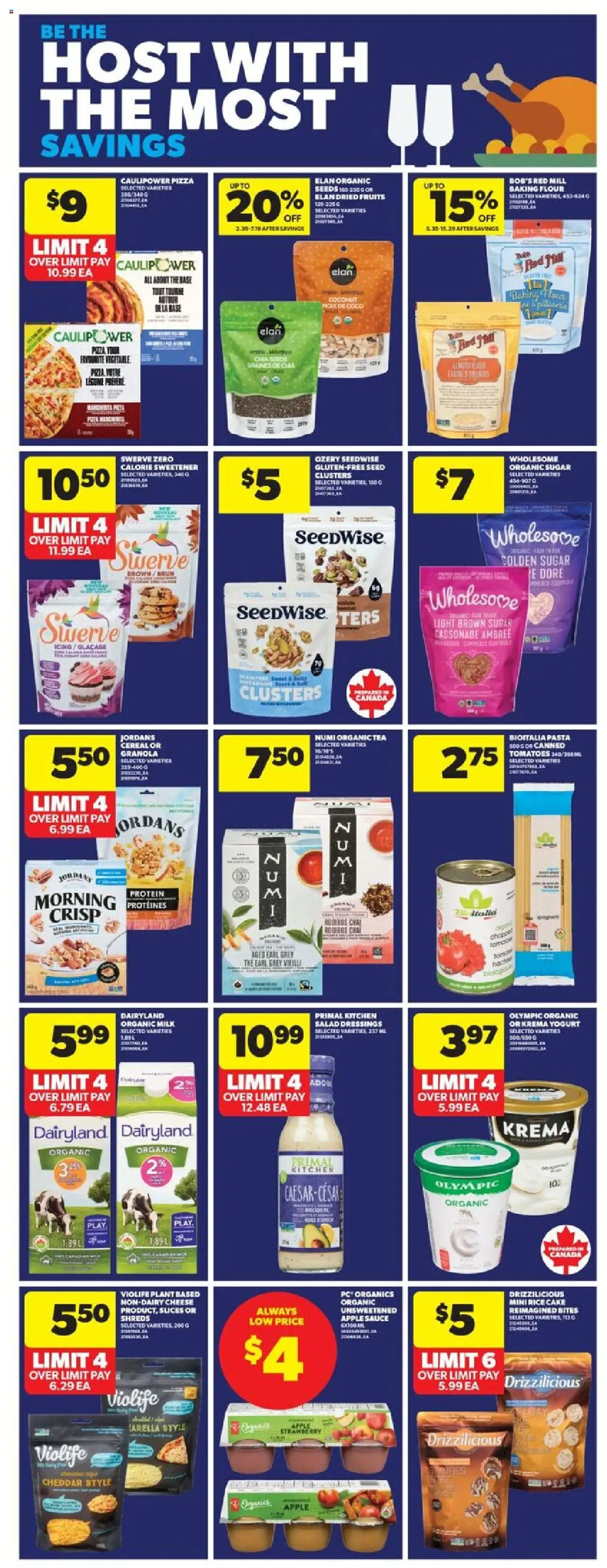 Real Canadian Superstore flyer valid from 02.10.2025 | Page: 15 | Products: PC, Milk, Cheese, Wine