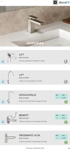 MK - Catalogo Productos Sostenibles │ válido desde el 22.07.2025 | Página: 63 | Productos: Agua, Cocina, Purificador