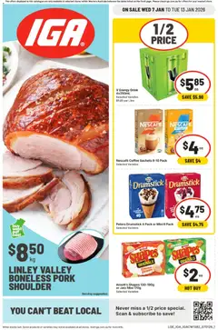 Preview of IGA Catalogue WA - valid from 07.01.2026