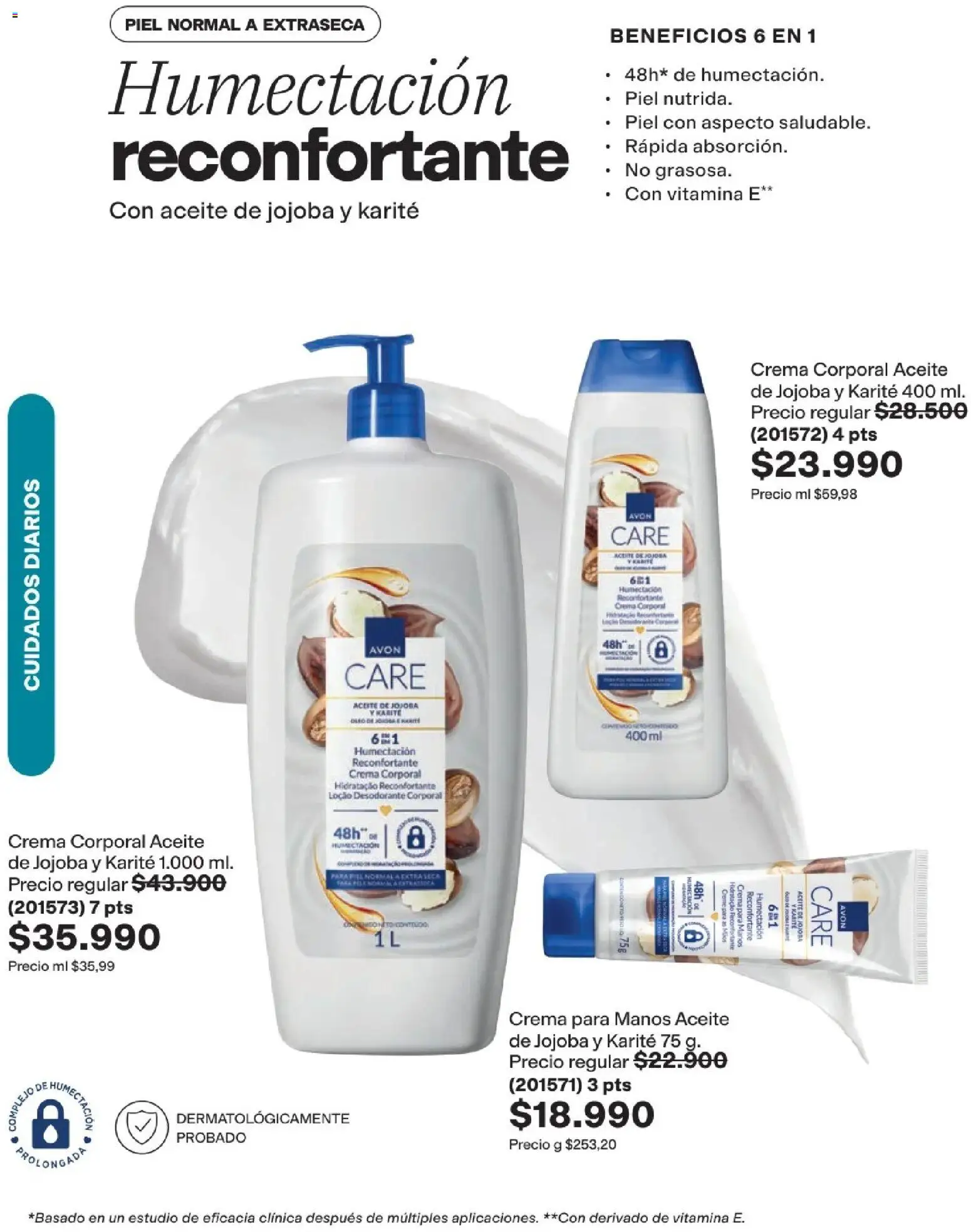 Avon revista - valida desde el 01.05.2026 | Página: 146 | Productos: Crema, Desodorante, Aceite