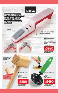 Vista previa Gigot - CAMPAÑA 03 válido desde el 01.03.2026 | Página: 149 | Productos: Martillo, Tijera, Mango